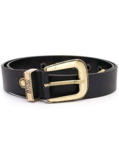 Versace Jeans Couture gold-tone buckle belt D8HVBF1571549