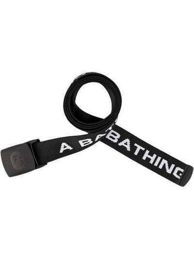 BAPE A Bathing Ape Logo GI belt M182020DBKX