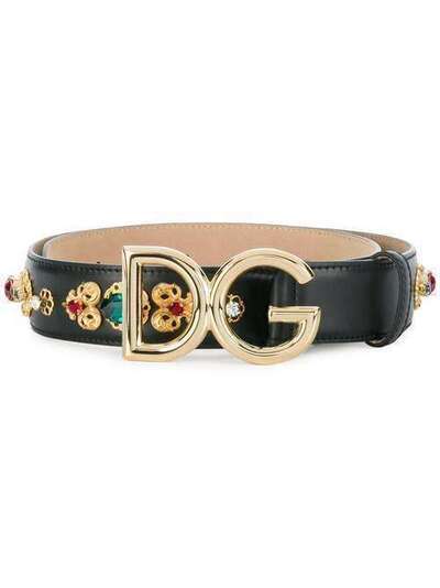 Dolce & Gabbana logo buckle belt BE1328AZ107