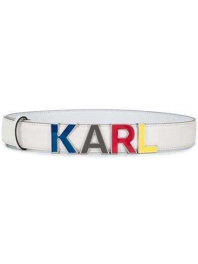 Karl Lagerfeld ремень с логотипом 201W3195100