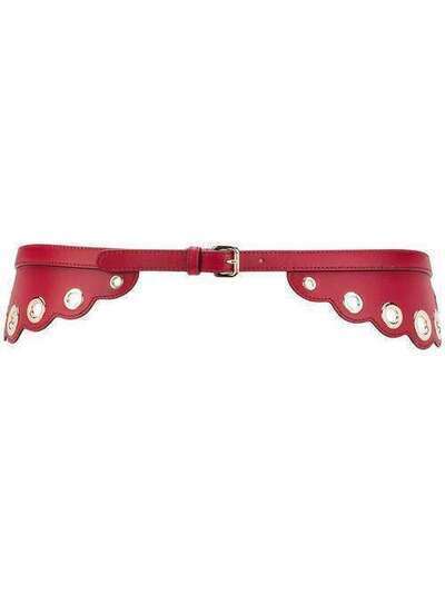 RedValentino RED(V) scalloped belt TQ2T0A60DVV