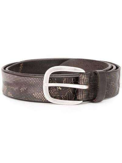 Orciani engraved leather belt UO7906