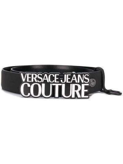 Versace Jeans Couture ремень с пряжкой-логотипом D8YVBF0471456