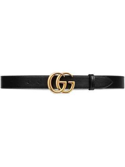 Gucci ремень GG Marmont с пряжкой 4145160YA0G