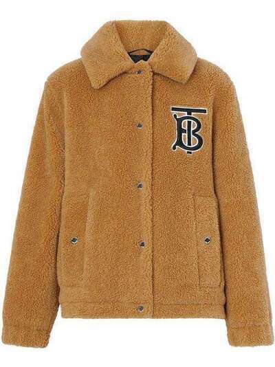 Burberry фактурная куртка с монограммой 8018765