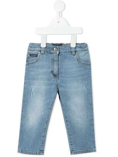 Dolce & Gabbana Kids узкие джинсы