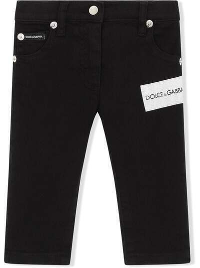 Dolce & Gabbana Kids джинсы с логотипом