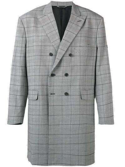 Balenciaga двубортное пальто 553337TDT07