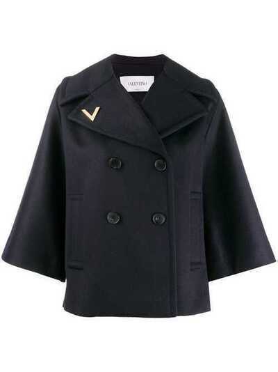 Valentino пальто с расклешенными рукавами SB3CJ12015E