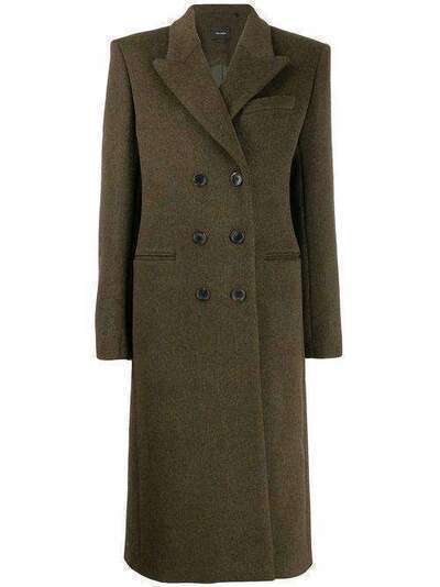 Isabel Marant двубортное пальто макси MA061819A007I