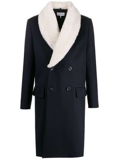 Loewe пальто с овчиной H2291150DF