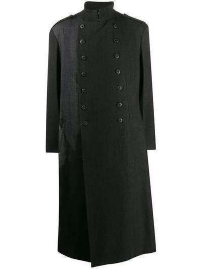 Yohji Yamamoto двубортное пальто HCJ48124