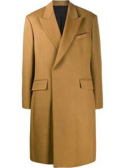 Raf Simons двубортное пальто 192620S
