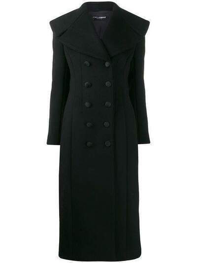 Dolce & Gabbana длинное пальто с крупными лацканами F0Y36TFU2H5