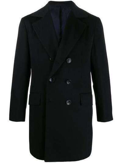 Kiton двубортное кашемировое пальто 114015UGO410