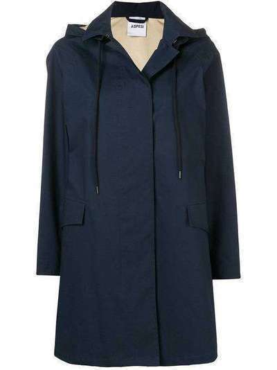 Aspesi классическое пальто с капюшоном N943G168