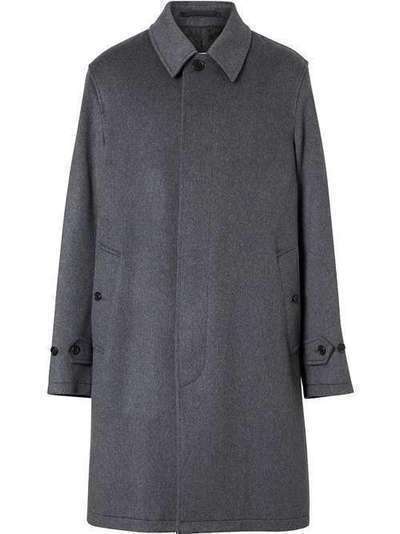 Burberry однобортное пальто 8019811