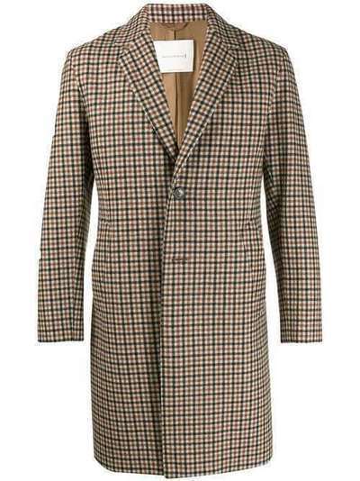 Mackintosh однобортное пальто Stanley MO3701