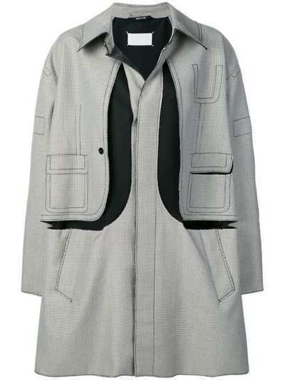 Maison Margiela пальто с вырезными деталями S29AM0278S48605