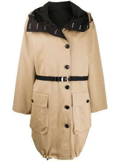 Marni куртка с широким воротником и капюшоном JKMA0091HBTCR23