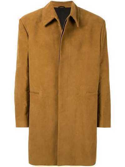 Raf Simons пальто с нашивкой 192621A10080