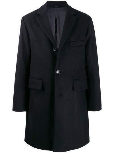 Officine Generale однобортное пальто Alfie W19MOTW181000