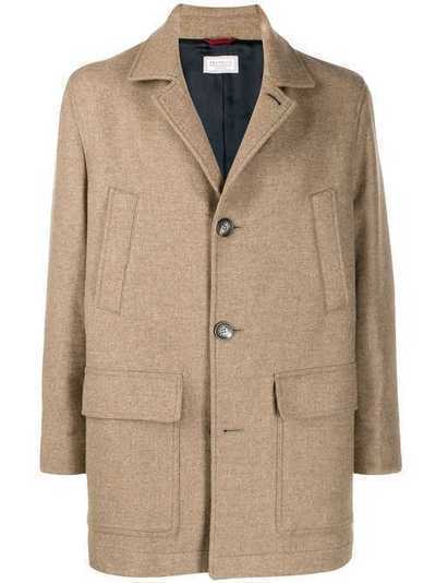 Brunello Cucinelli короткое однобортное пальто MN4679090C058
