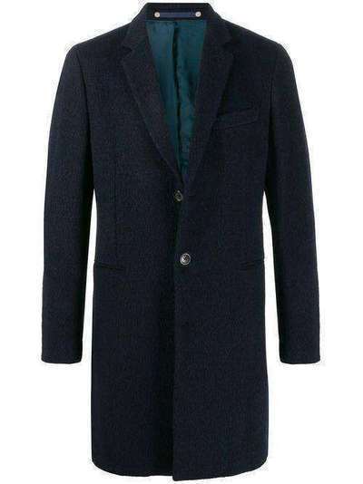 PS Paul Smith однобортное пальто с заостренными лацканами M2R116RA2066748