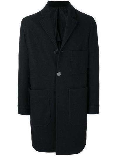 Ami Paris пальто с накладными карманами H18M005217