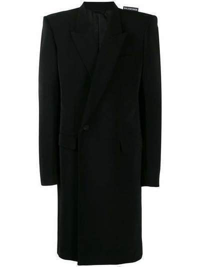 Balenciaga пальто с подплечниками 571528TEQ28