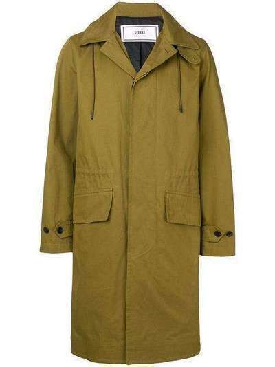 Ami Paris пальто с капюшоном A19OW109210