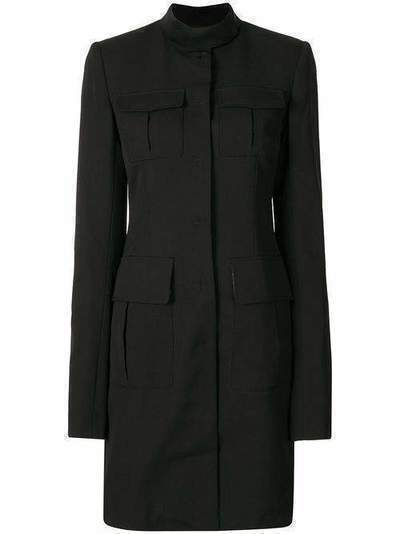 Vera Wang однобортное пальто с карманами R220C01