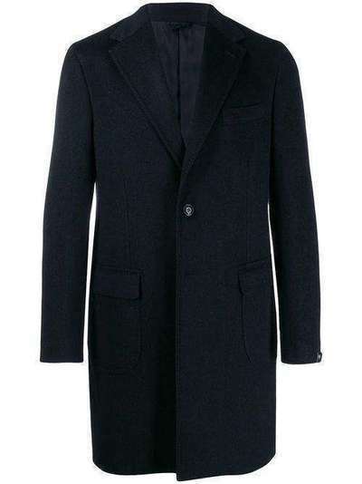 Barba классическое однобортное пальто CMANA11950