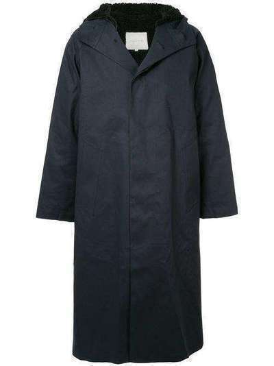 Mackintosh пальто с капюшоном и застежкой на три пуговицы RO2957