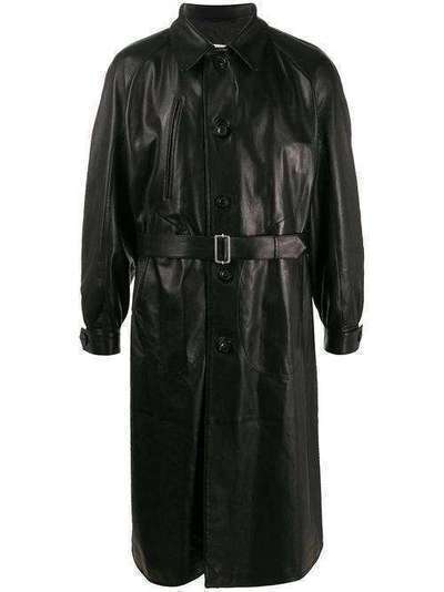 Maison Margiela пальто с поясом S30AH0127SY1467