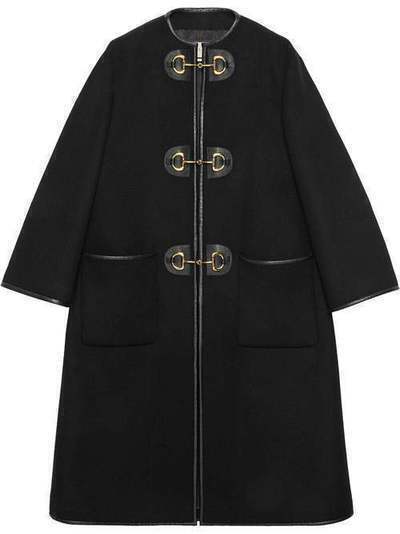 Gucci однобортное пальто 594821Z8AH6