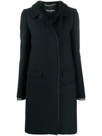 Dolce & Gabbana однобортное пальто F0562TFU2C0