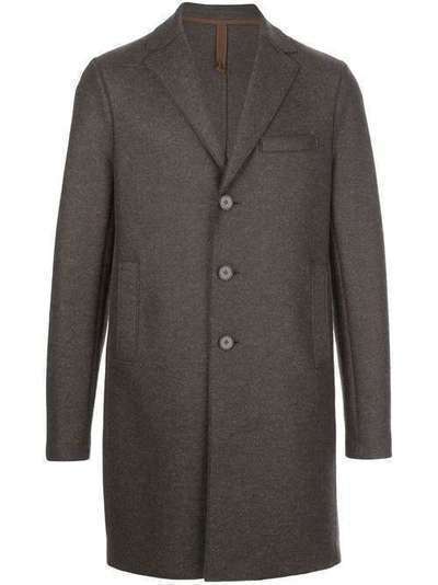 Harris Wharf London однобортное пальто C9101MLK