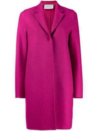 Harris Wharf London однобортное пальто A1301MLK