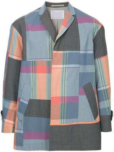 Kolor куртка-рубашка в стиле колор-блок 18SCMC01101