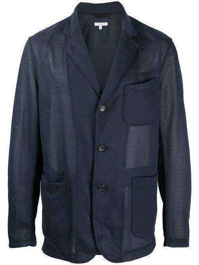 Engineered Garments однобортное пальто 19SB008