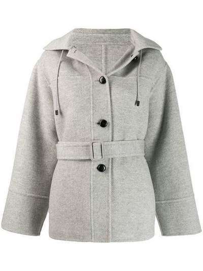 Joseph однобортное пальто с капюшоном JF003421