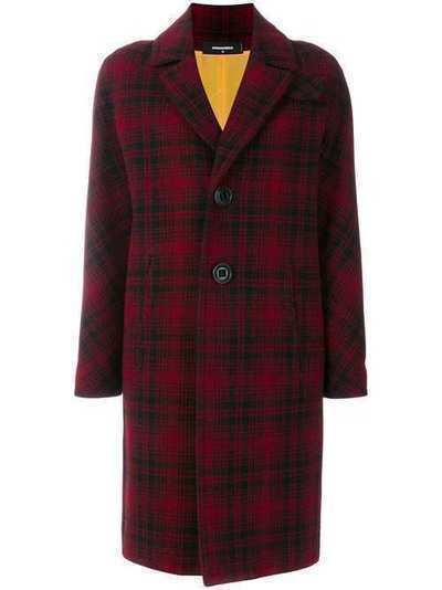 Dsquared2 checked single breasted coat S75AA0241S48921