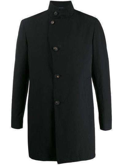 Tagliatore однобортное пальто с воротником-стойкой 88UEZ027GORDON