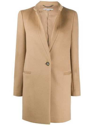 Stella McCartney однобортное пальто 599852SMB09