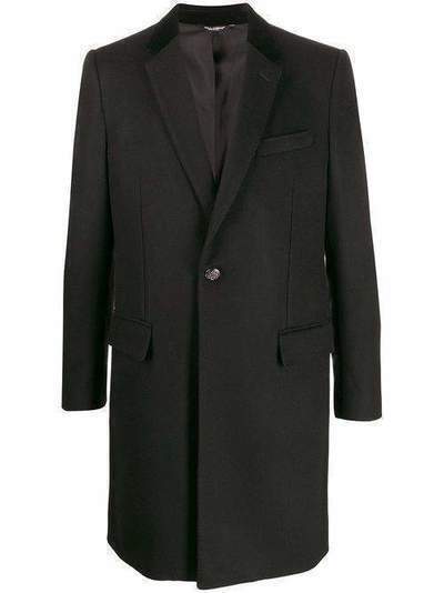 Dolce & Gabbana пальто миди с тиснеными пуговицами G007STFU2D1