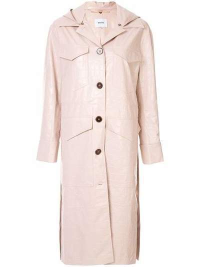 Nanushka легкое пальто с капюшоном 61101301000BSH