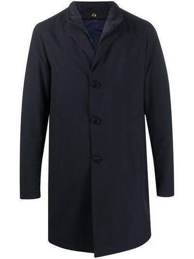 Etro пальто со съемным воротником 1S3069093