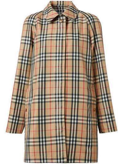 Burberry пальто в клетку Vintage Check 8029067