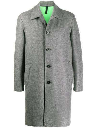 Harris Wharf London однобортное пальто C9109MLKY